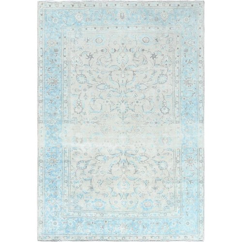 Hand knotted ivory - 6'6"x9'7",