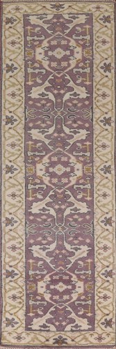 Purple ivory oushak - purple/,